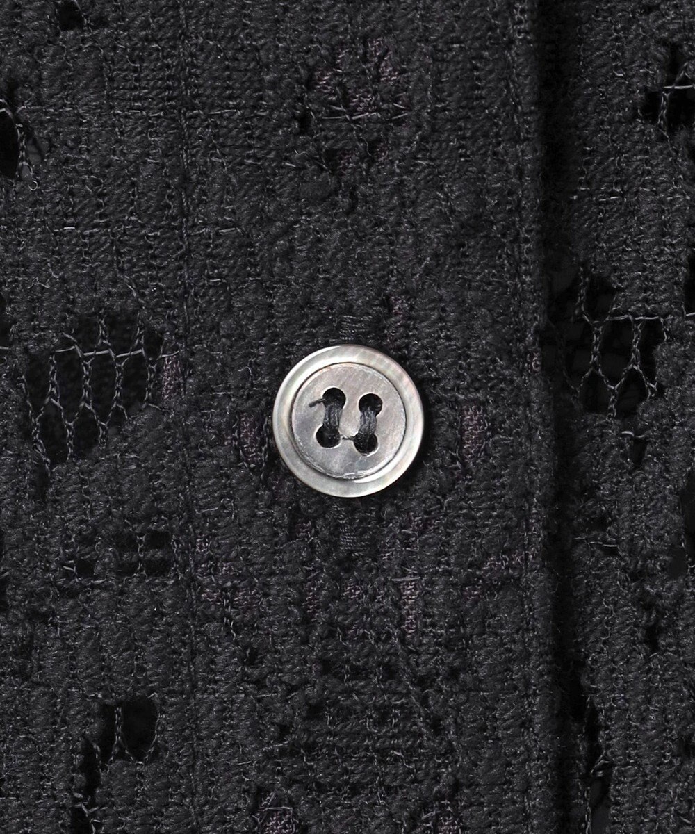 23区 【SLOW/一部店舗限定】好評につき追加生産！モチーフレース シャツ 