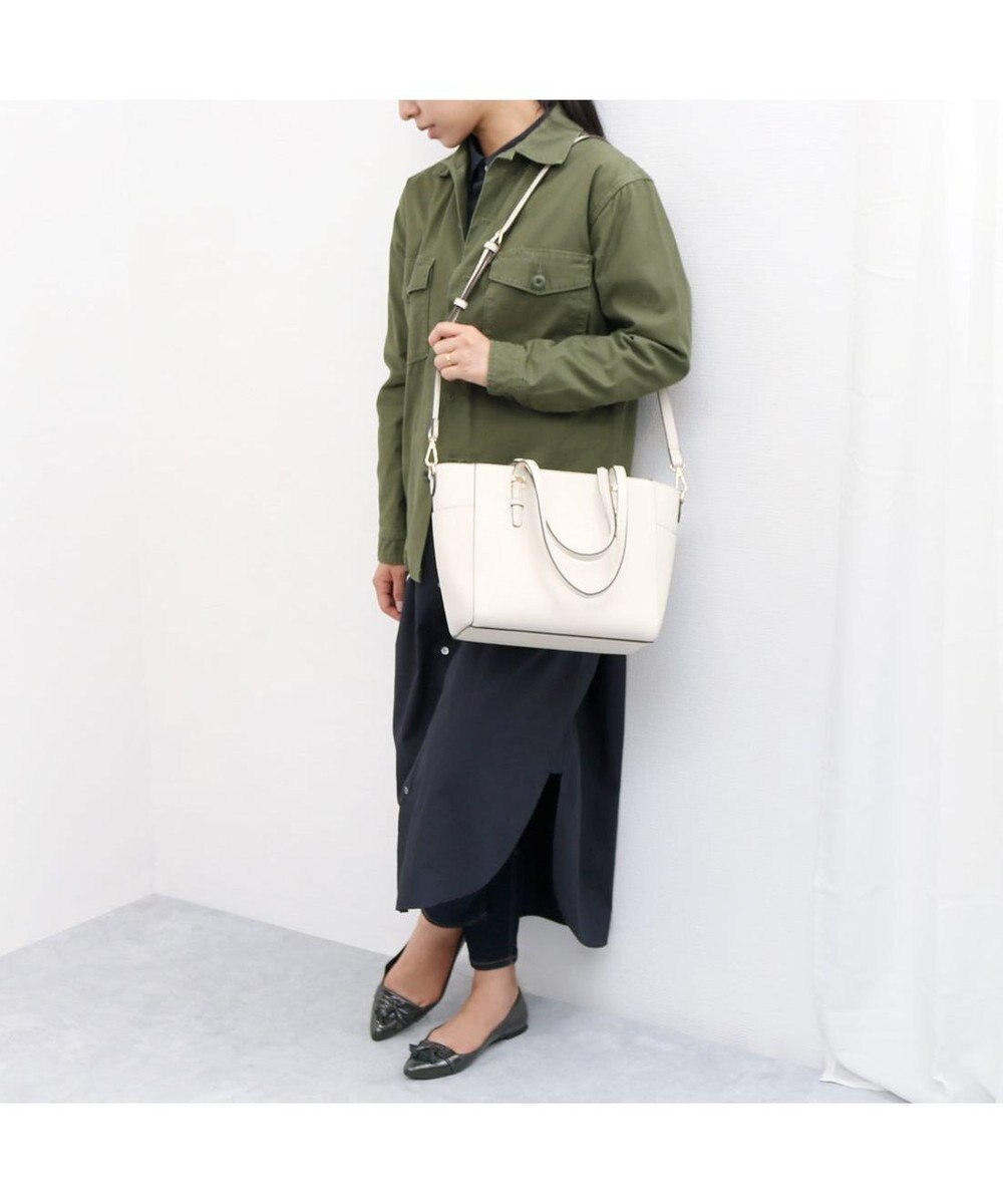 UNBILLION 【テレビ ドラマ着用アイテム】カシュカシュ cachecache / 横型金具ポイント2wayトートバッグ 