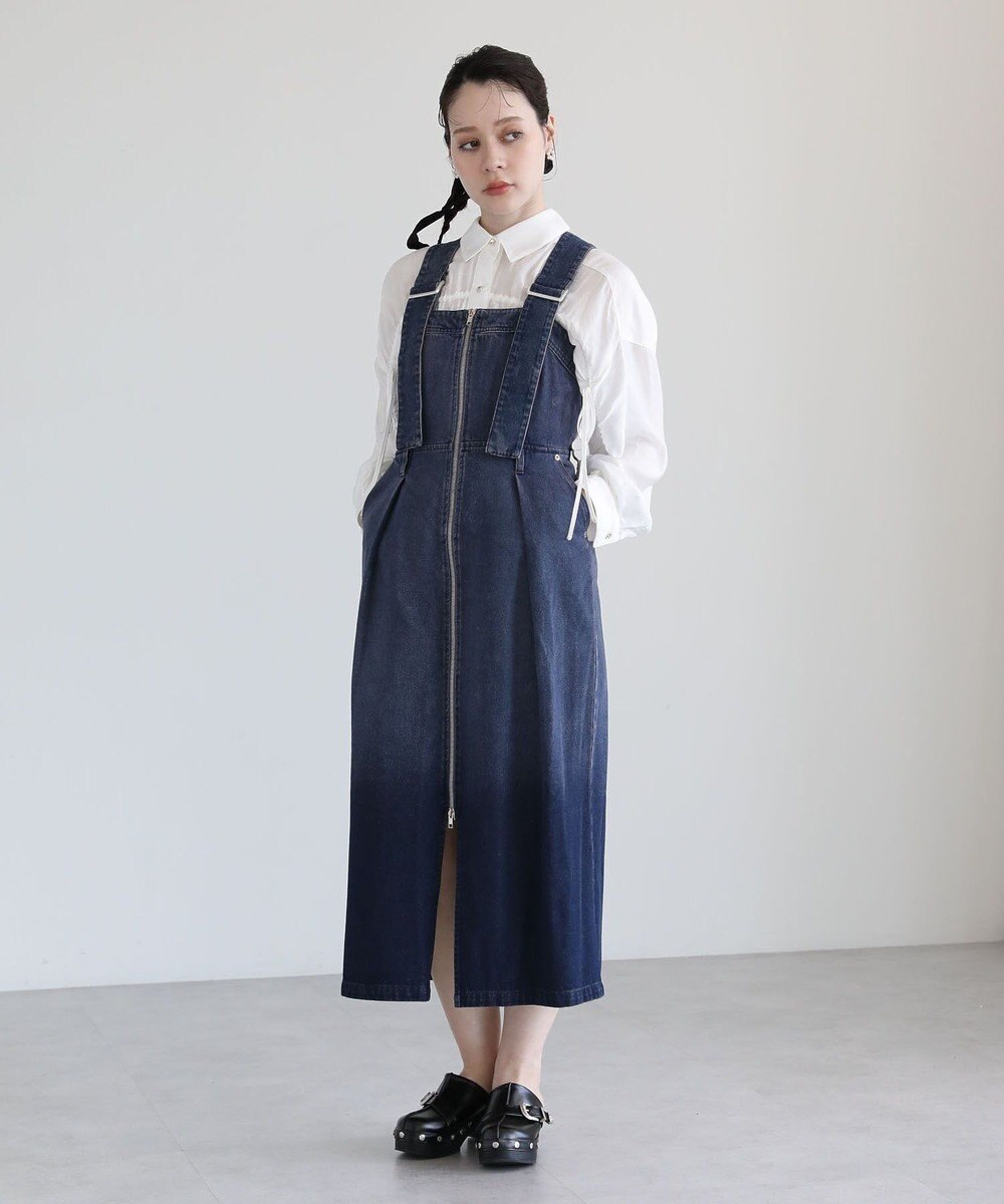 Green Parks ・ＳＵＧＡＲ　ＳＰＯＯＮ　２ｗａｙデニムジャンスカ 