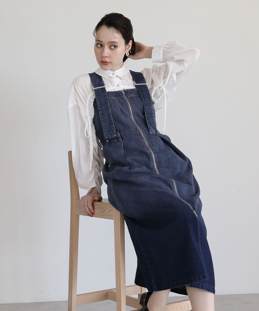 Green Parks ・ＳＵＧＡＲ　ＳＰＯＯＮ　２ｗａｙデニムジャンスカ 