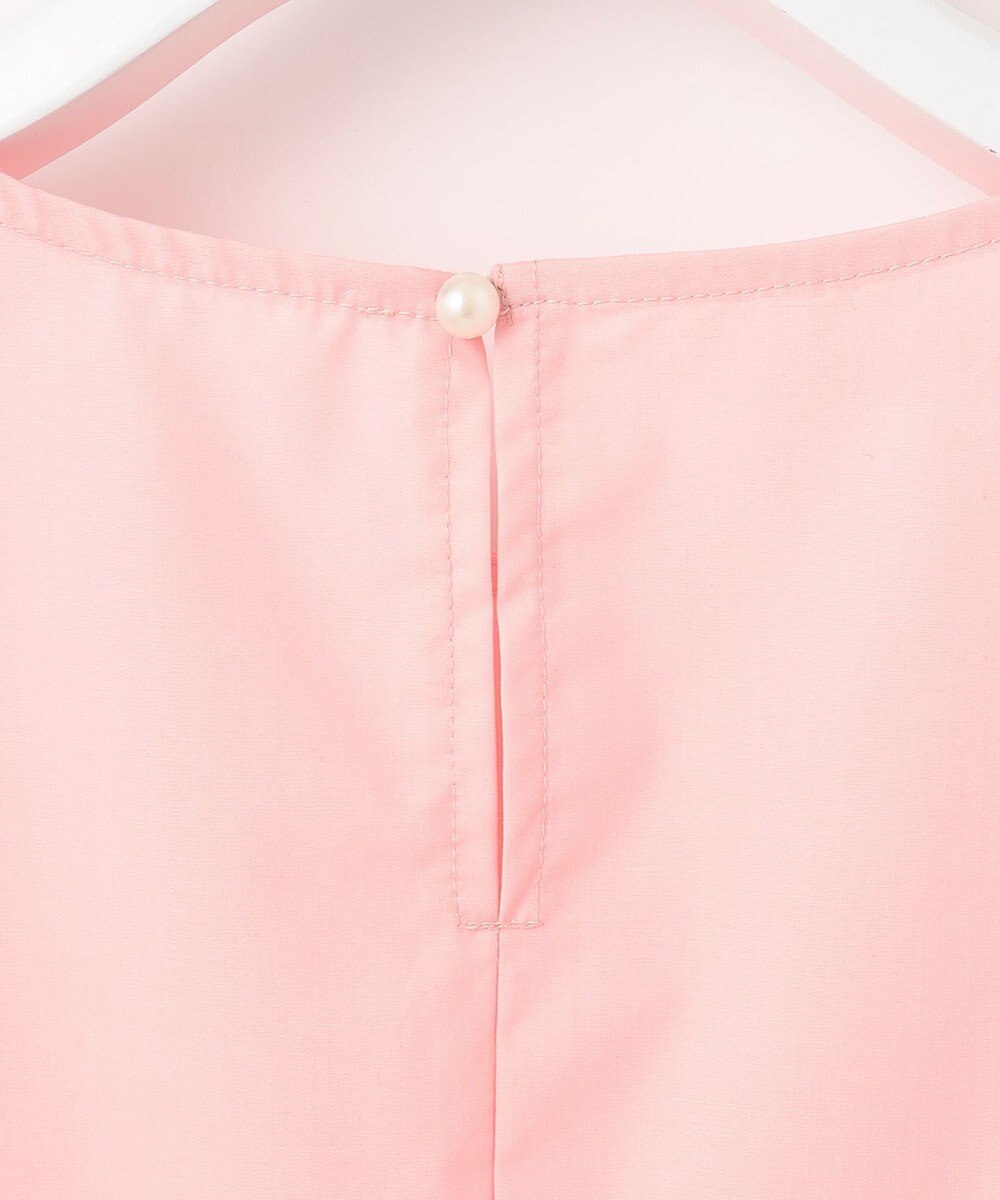 Feroux 【洗える】袖フリルチュニック ブラウス 