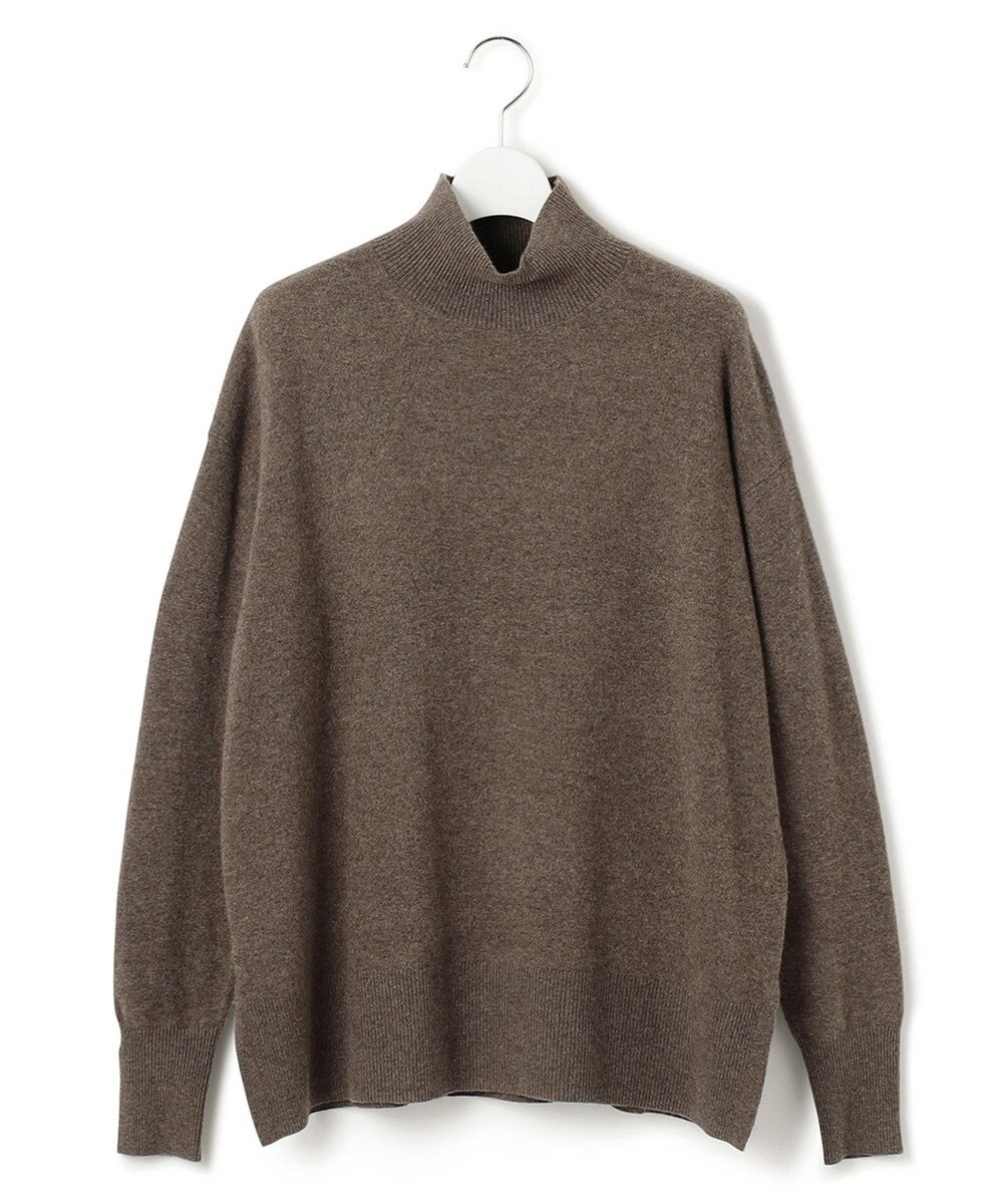 23区 CARIAGGIウールカシミヤ ハイネック ニット 