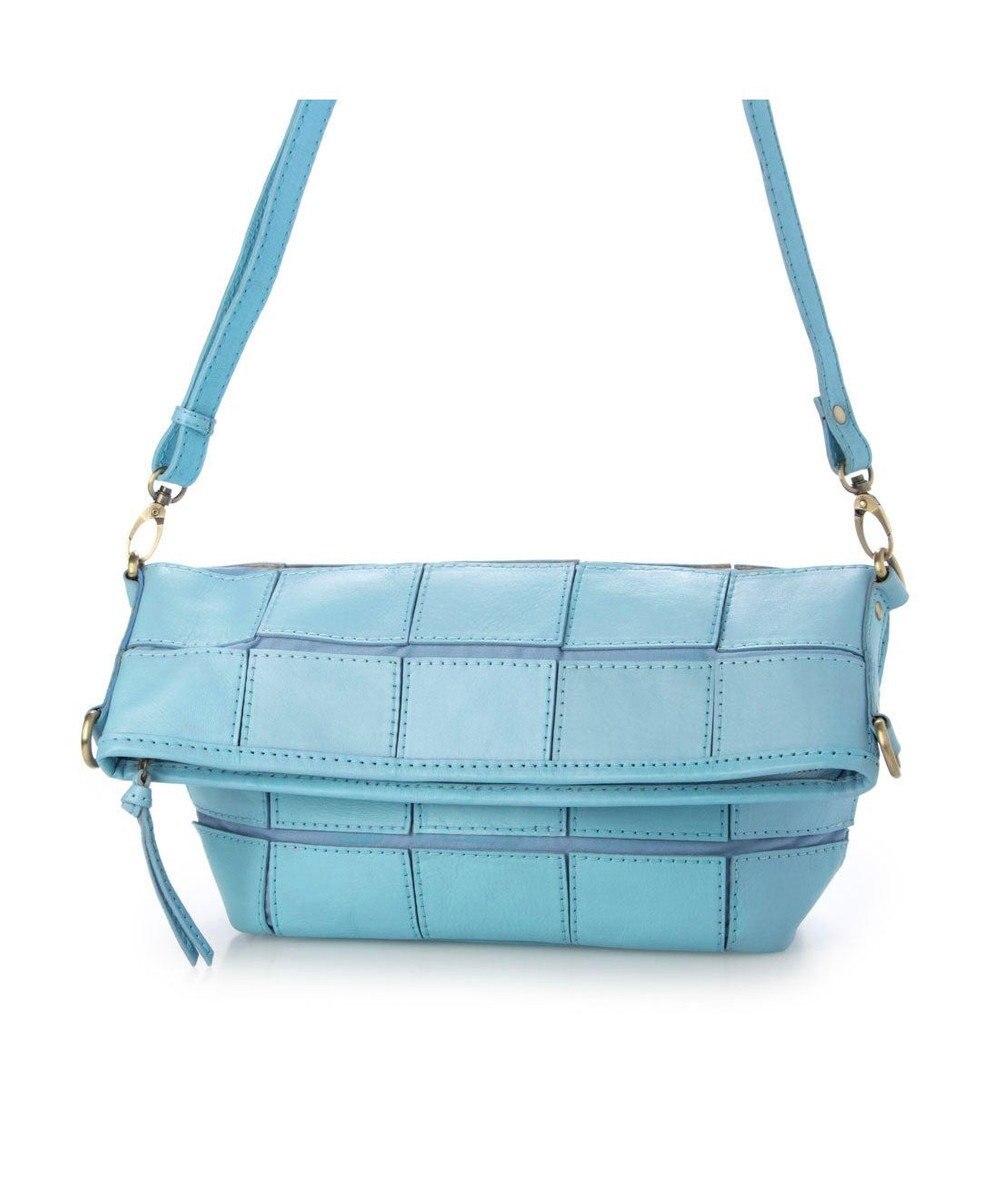 UNBILLION 【訳あり商品】ピークスピーク PEAKS PEAK / 牛革パッチワーク口折れ2wayショルダー 