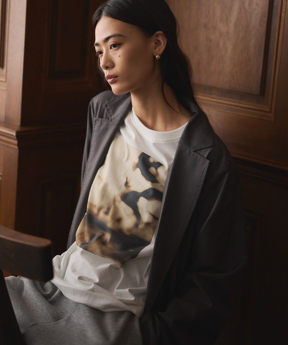 CRAFT STANDARD BOUTIQUE 接触冷感/フォトプリントTEE 