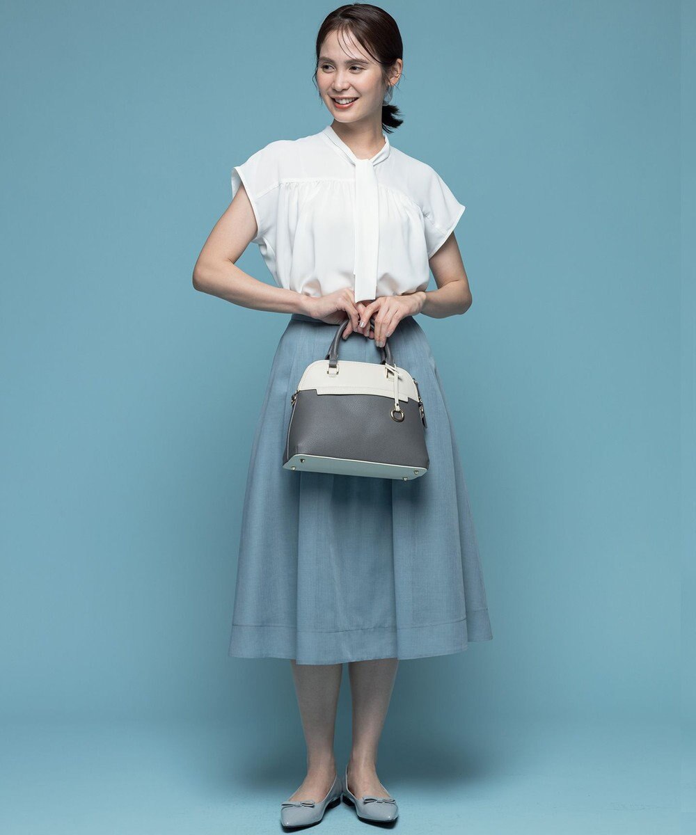 組曲 【ショルダーベルト付き】ボストンハンドバッグ 