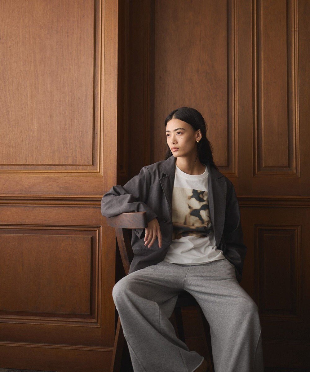 CRAFT STANDARD BOUTIQUE 接触冷感/フォトプリントTEE 