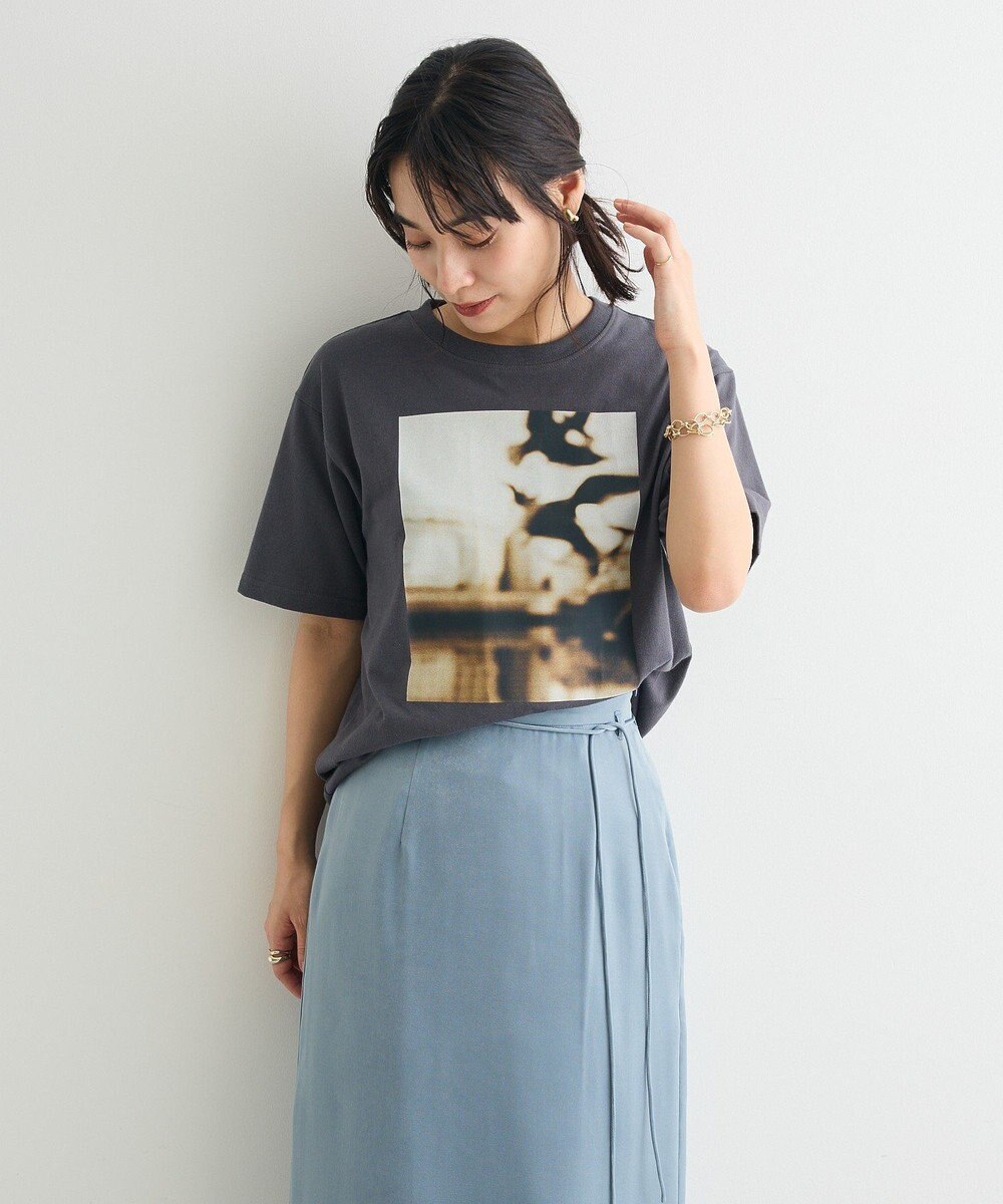 CRAFT STANDARD BOUTIQUE 接触冷感/フォトプリントTEE 