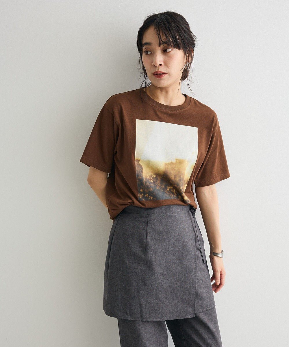 CRAFT STANDARD BOUTIQUE 接触冷感/フォトプリントTEE 