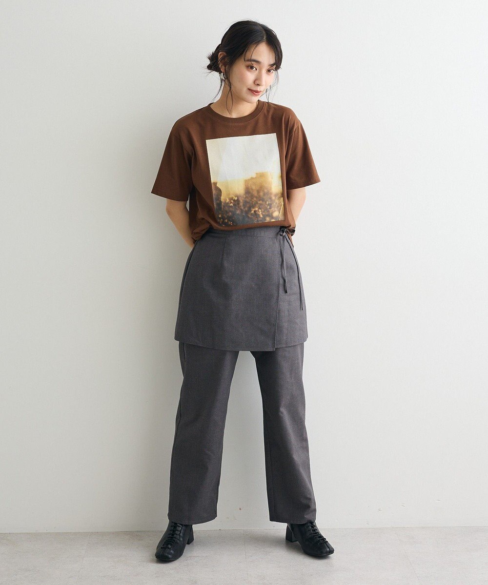CRAFT STANDARD BOUTIQUE 接触冷感/フォトプリントTEE 