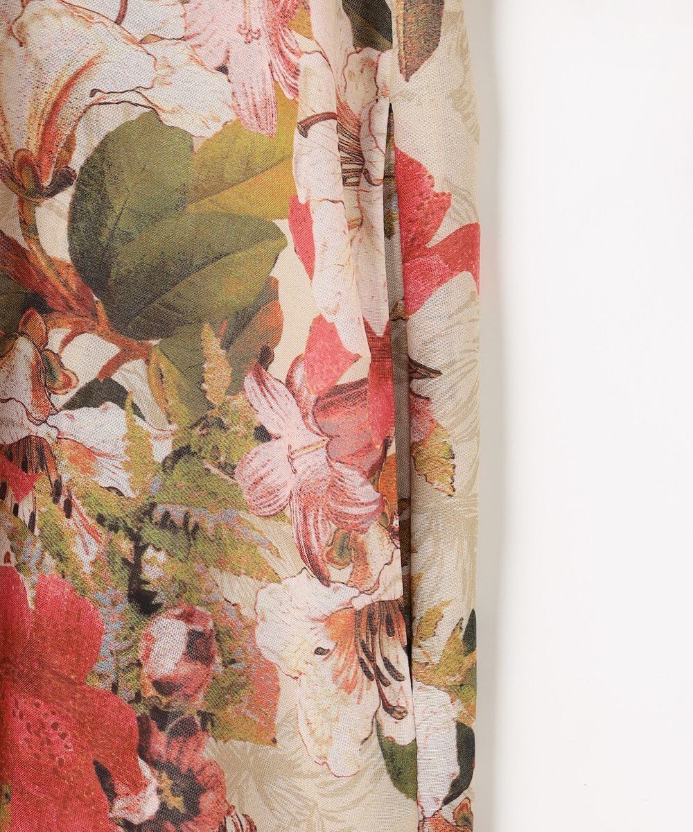 自由区 S ボタニカルプリント ワンピース 