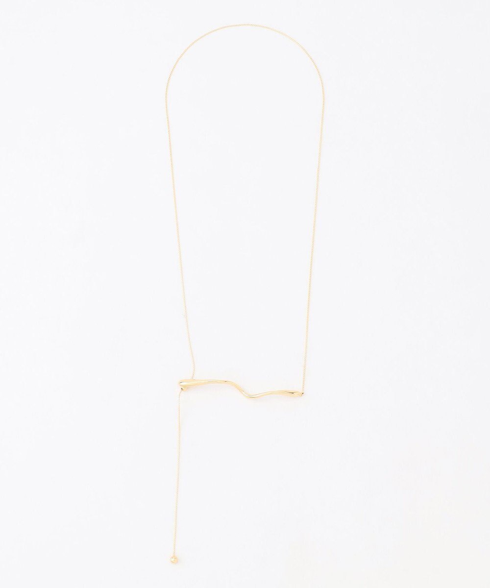 ANY ウェーブトップラリエットネックレス 