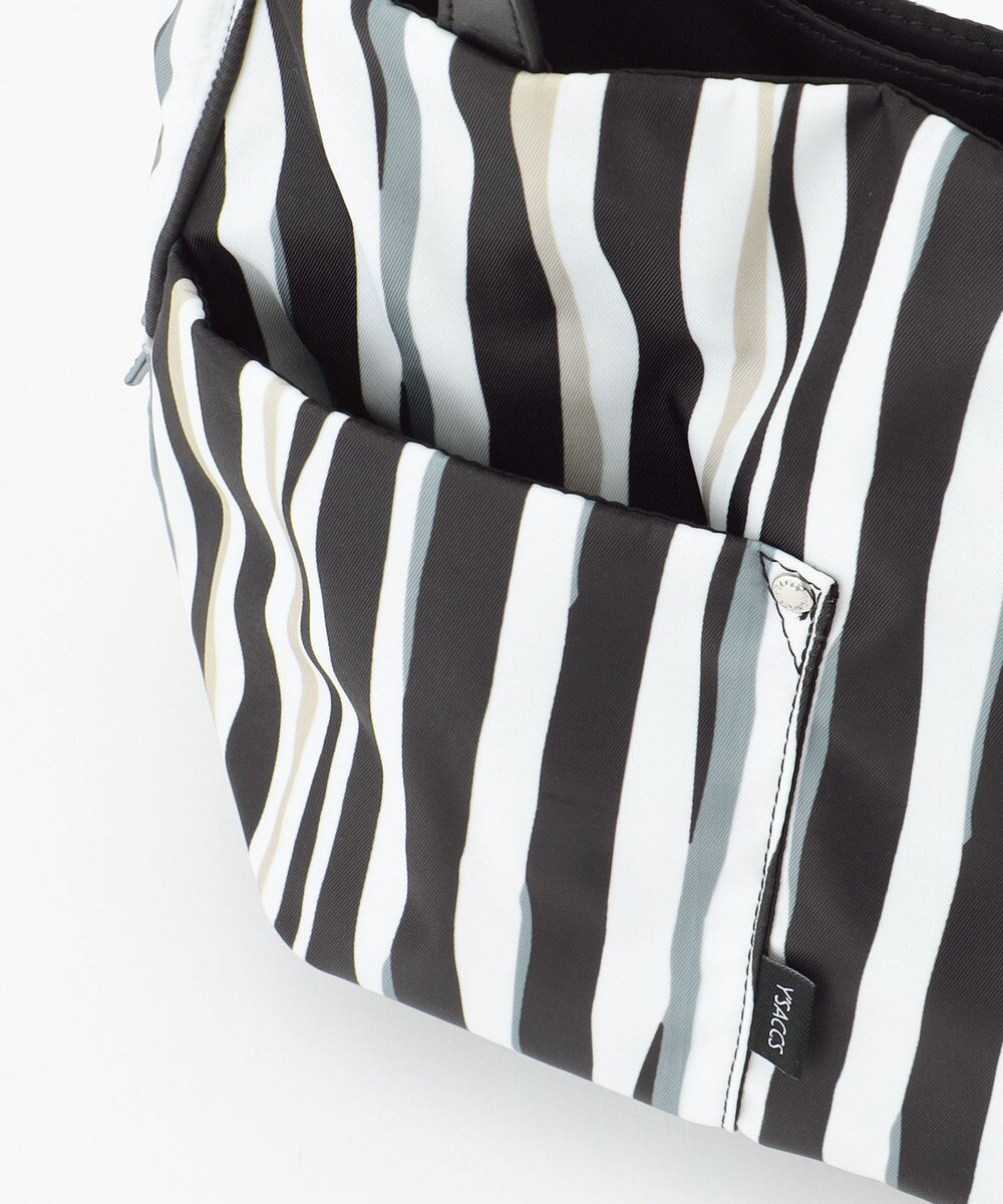 Y'SACCS 【ムック本掲載】ドローイングストライプ　ミニトートバッグ 
