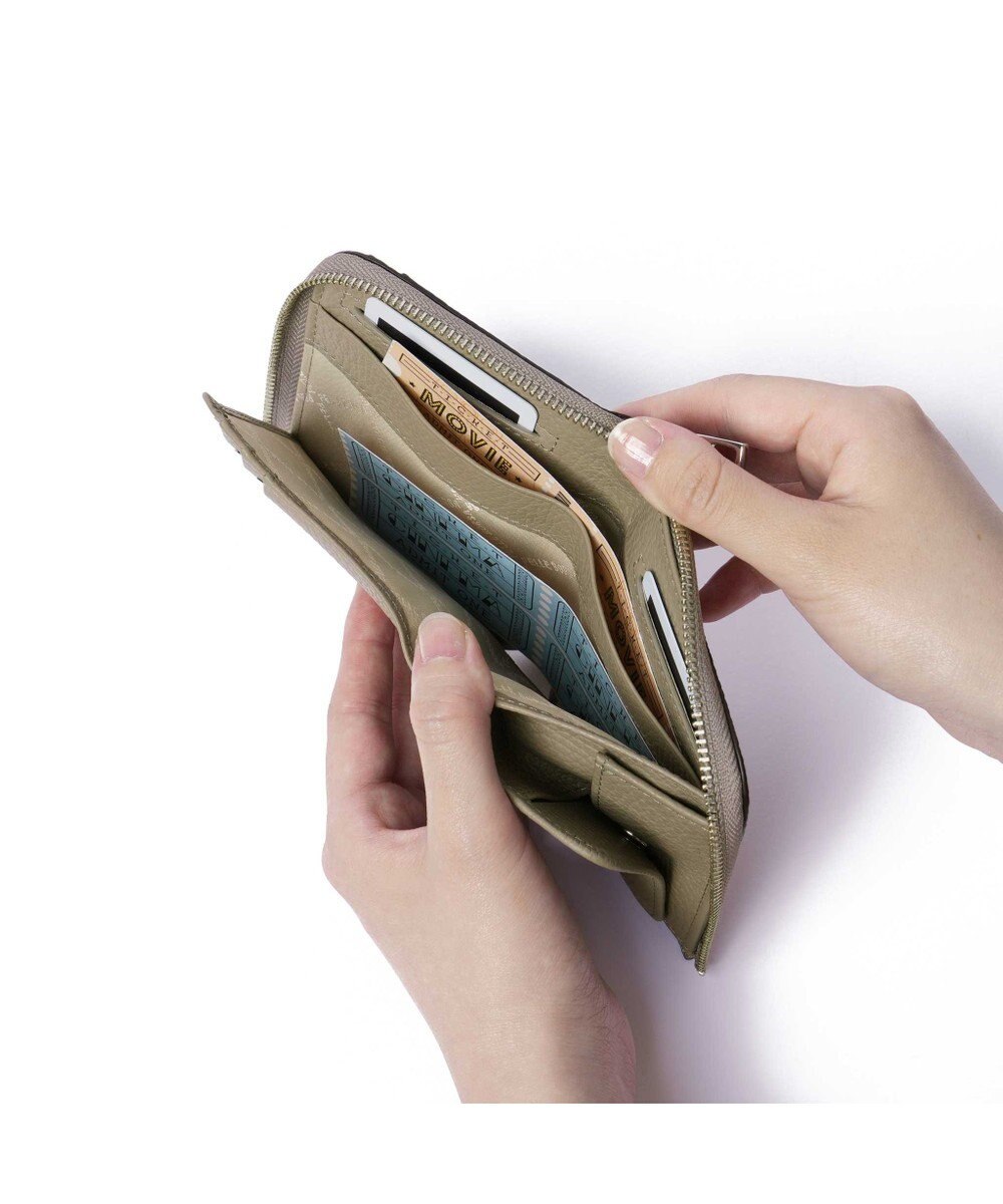 PELLE BORSA L字ファスナーミニ財布 Comfy コンフィー 6705 