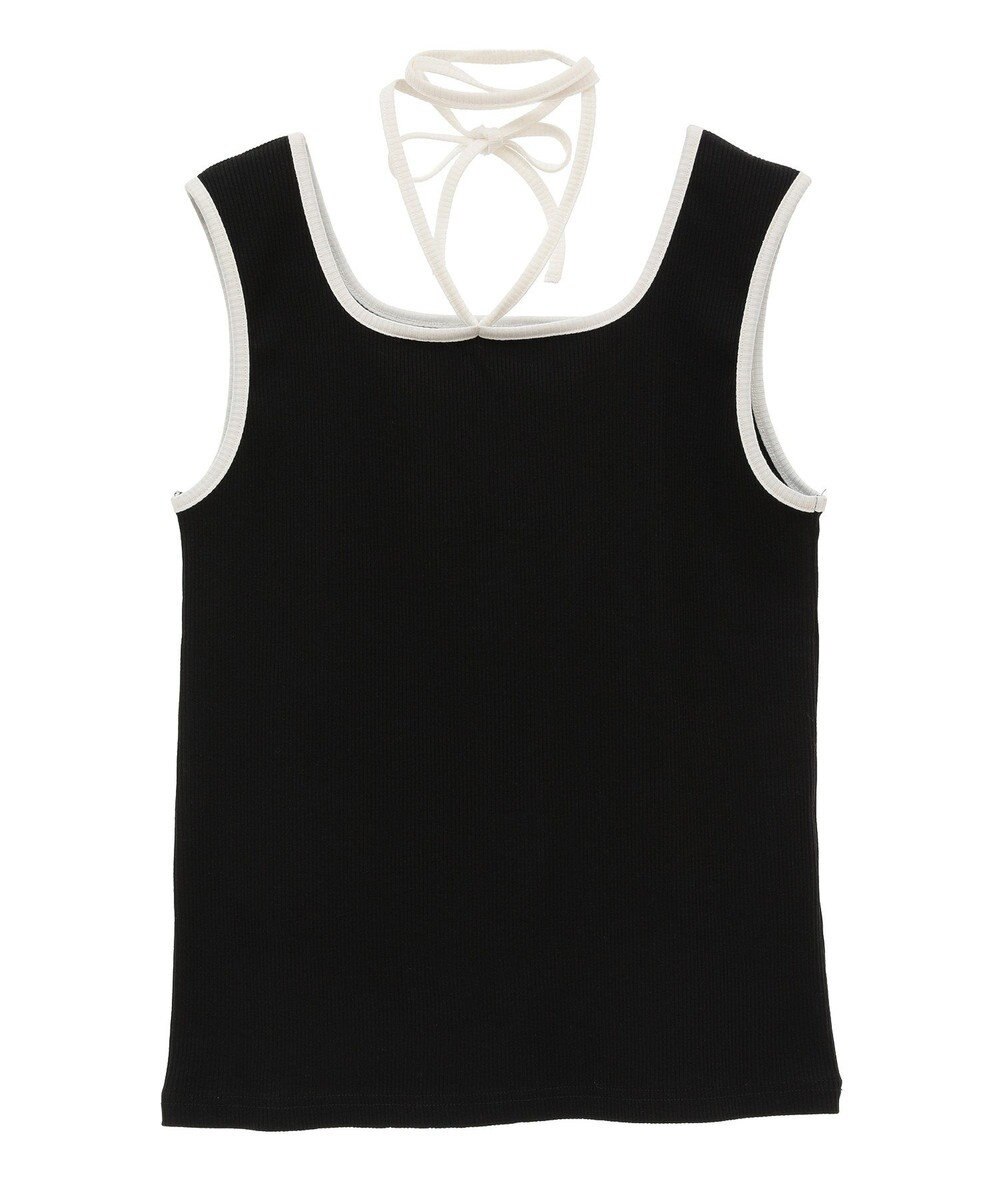 Green Parks チョーカー付きタンクトップ 