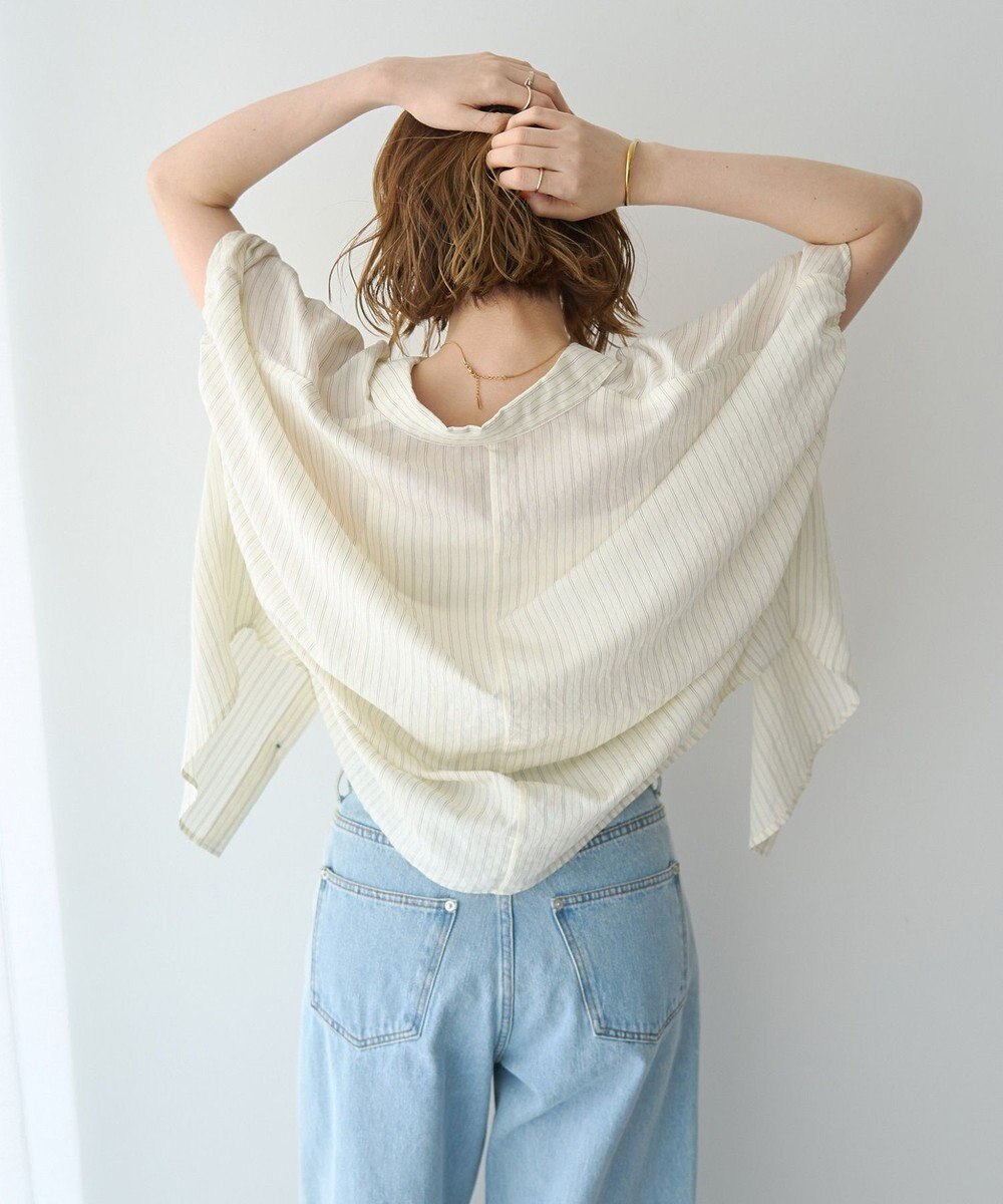 YECCA VECCA ストライプ柄シャツ 