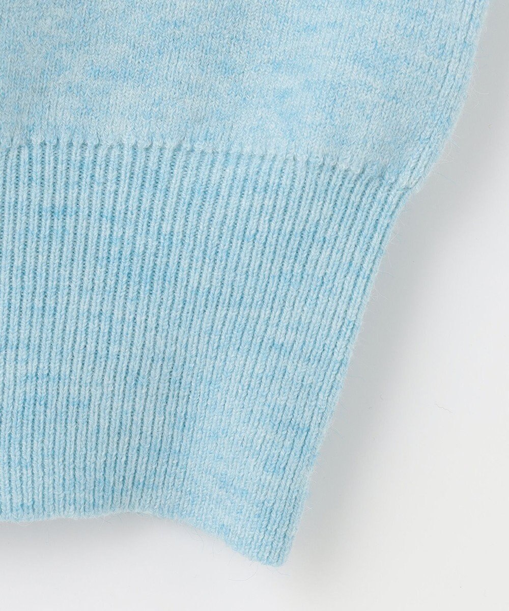 SHARE PARK LADIES ソフトタッチパフスリーブニット 