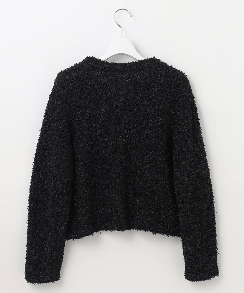 Feroux 【洗える】ミックスヤーンニット ジャケット 