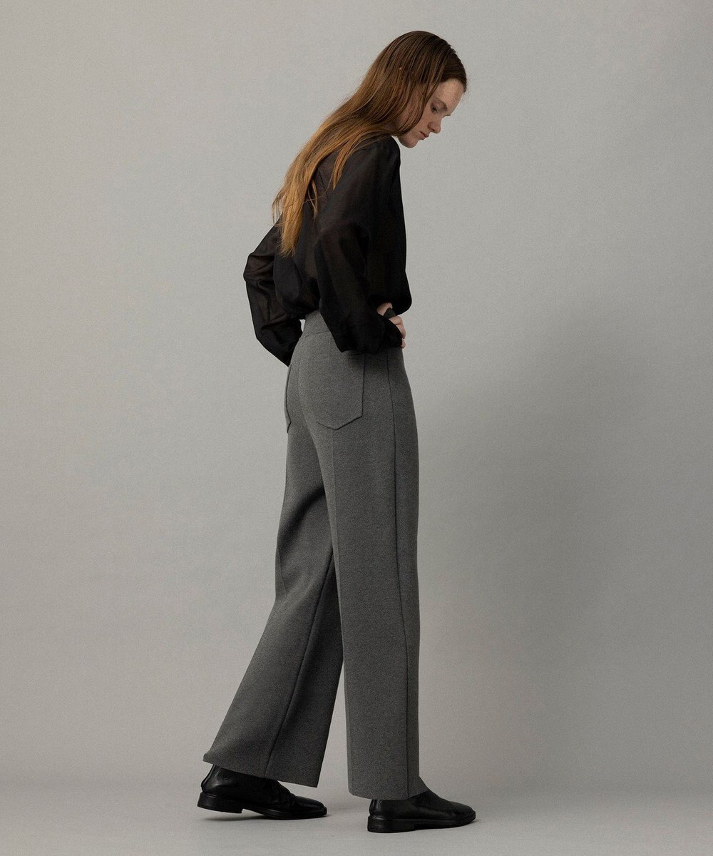 NAVE 【xNAVE】川上桃子コラボ ニットワイドパンツ 