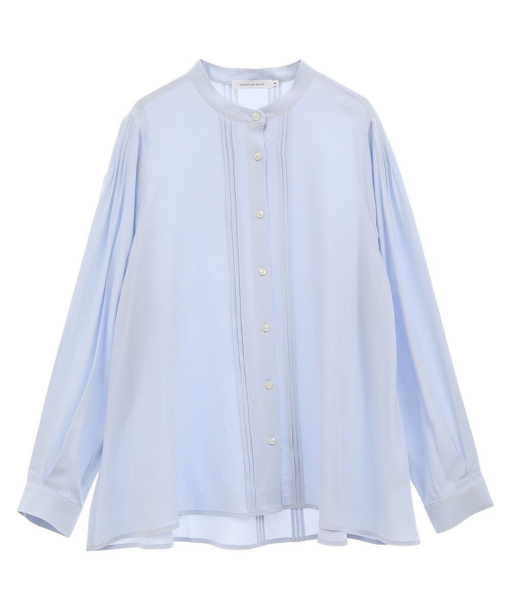 AMERICAN HOLIC サラックールタックブラウス 