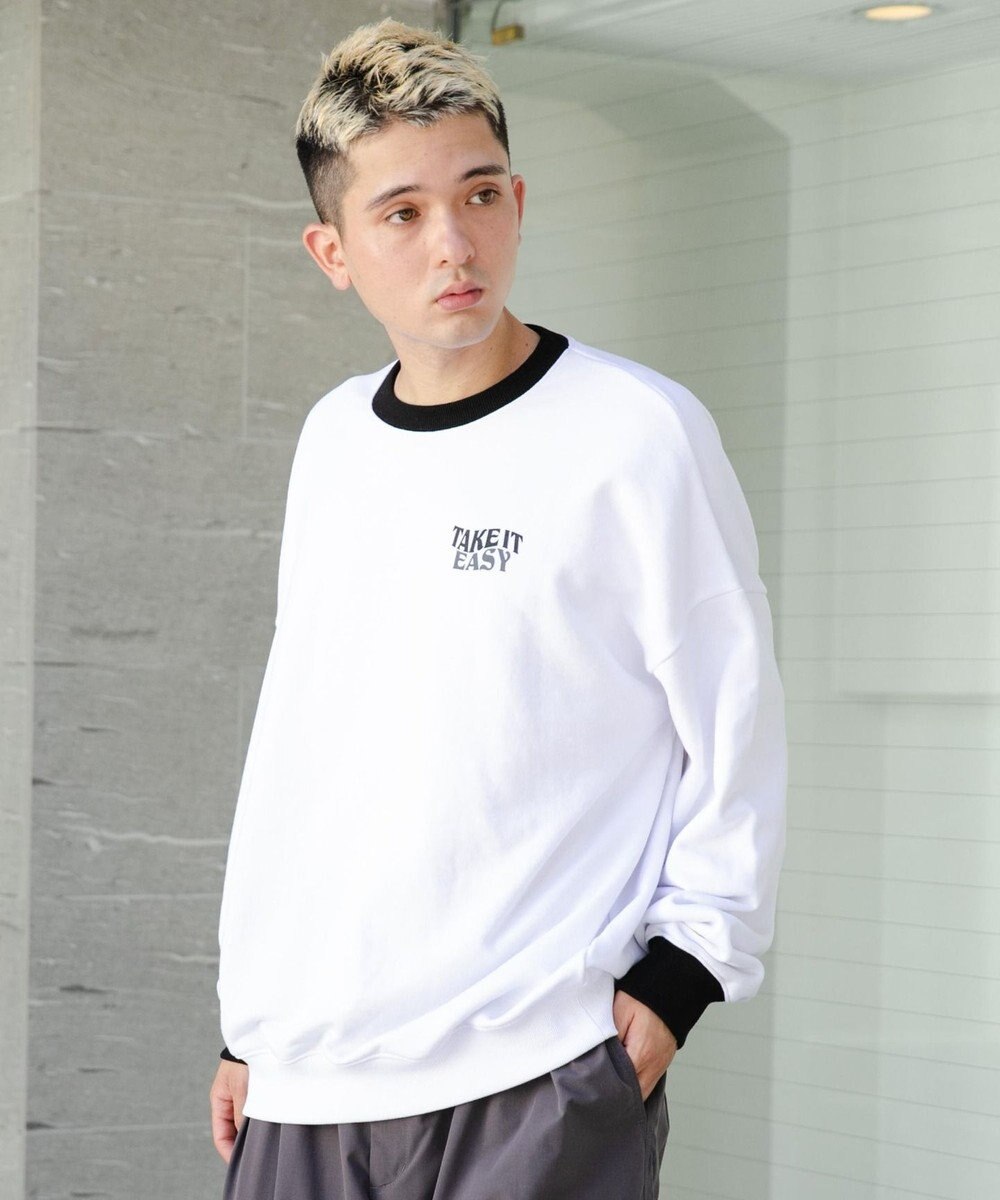 WEGO ヘビーウエイトファンシーロゴプルオーバー 