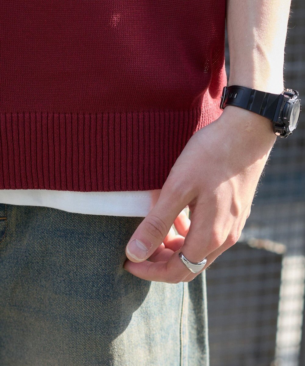 WEGO 【２点SET】アンサンブルゲームロゴニットベスト 