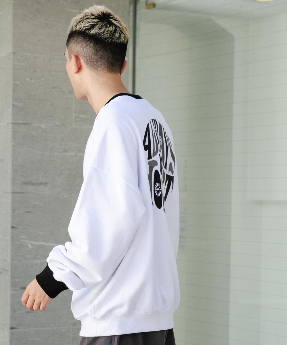 WEGO ヘビーウエイトファンシーロゴプルオーバー 