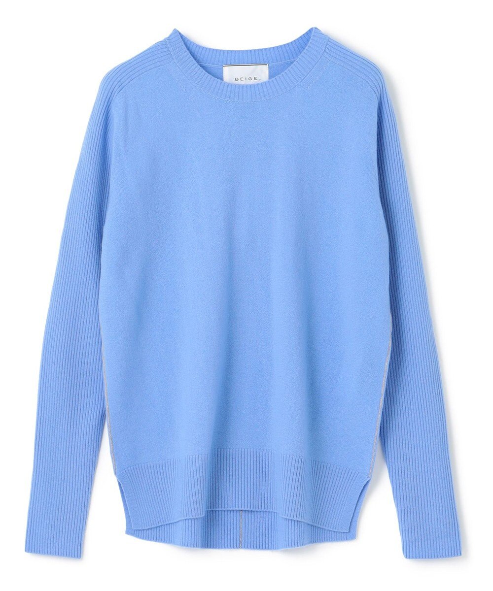 BEIGE， 【S-size】RIGNY / クルーネックニット 