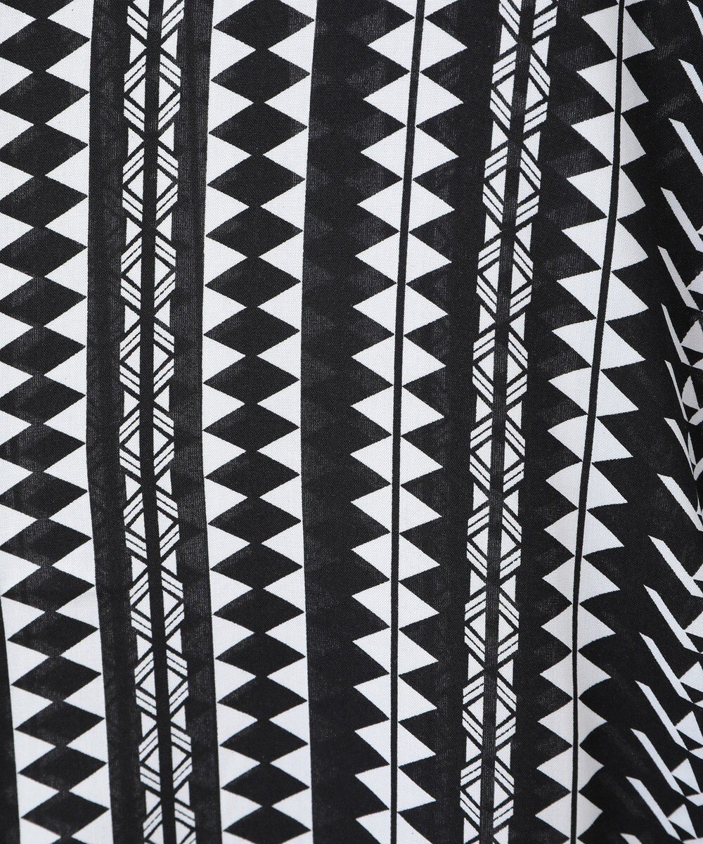 CRAFT STANDARD BOUTIQUE レーヨン総柄シャツ 