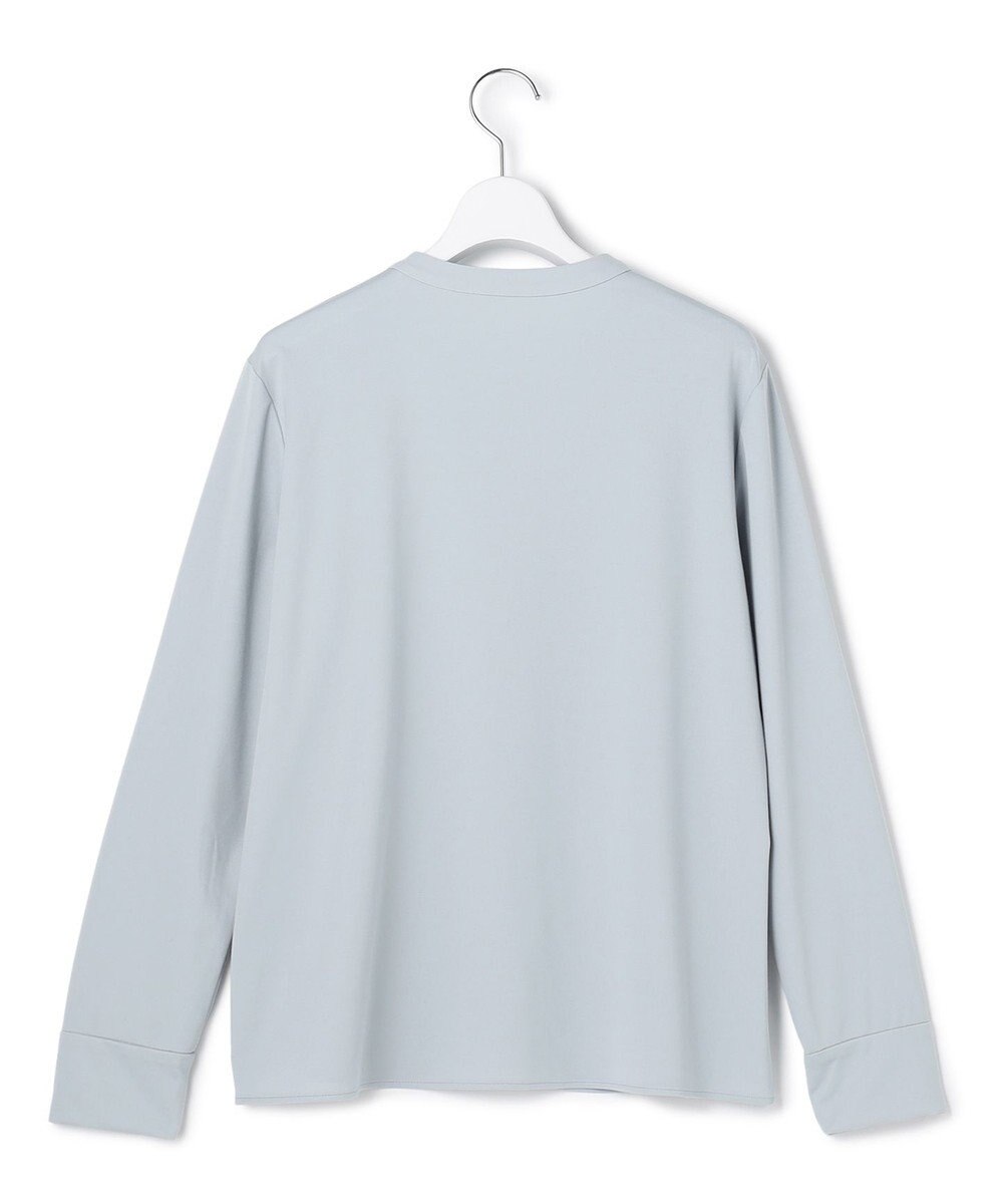 ICB 【洗える】 コンパクトモクロディ バンドカラーカットソー 