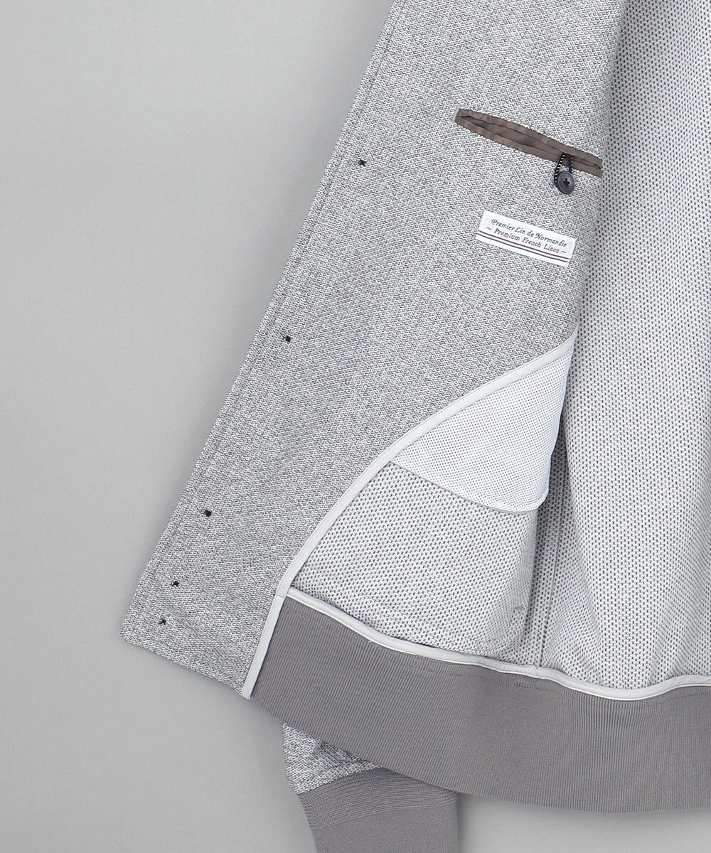 GOTAIRIKU 新作【ストレッチ/洗える/吸水速乾】ノルマンディーリネン A-1ブルゾン 