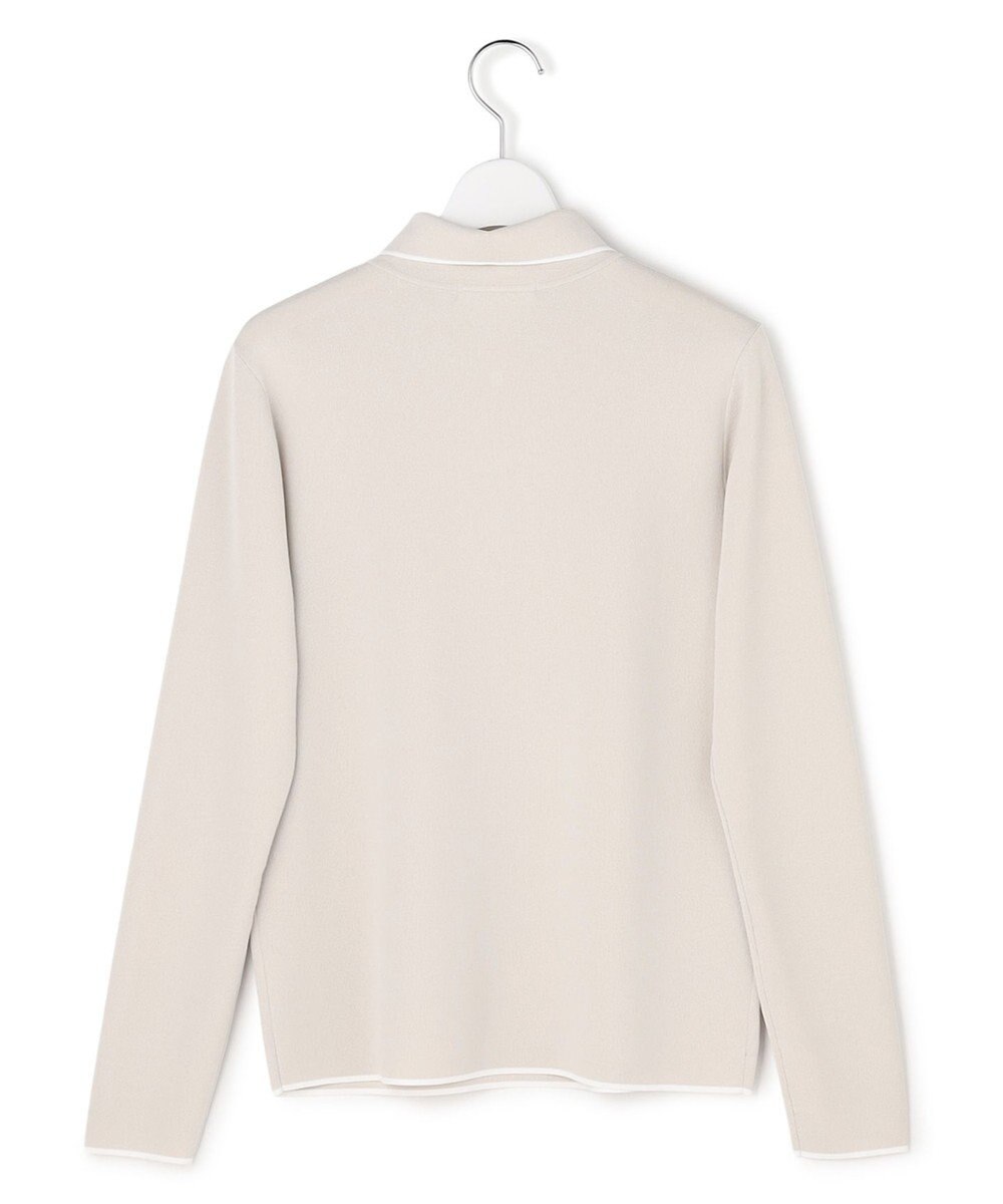 ICB シンセティックフルニードル ハーフジップニット 