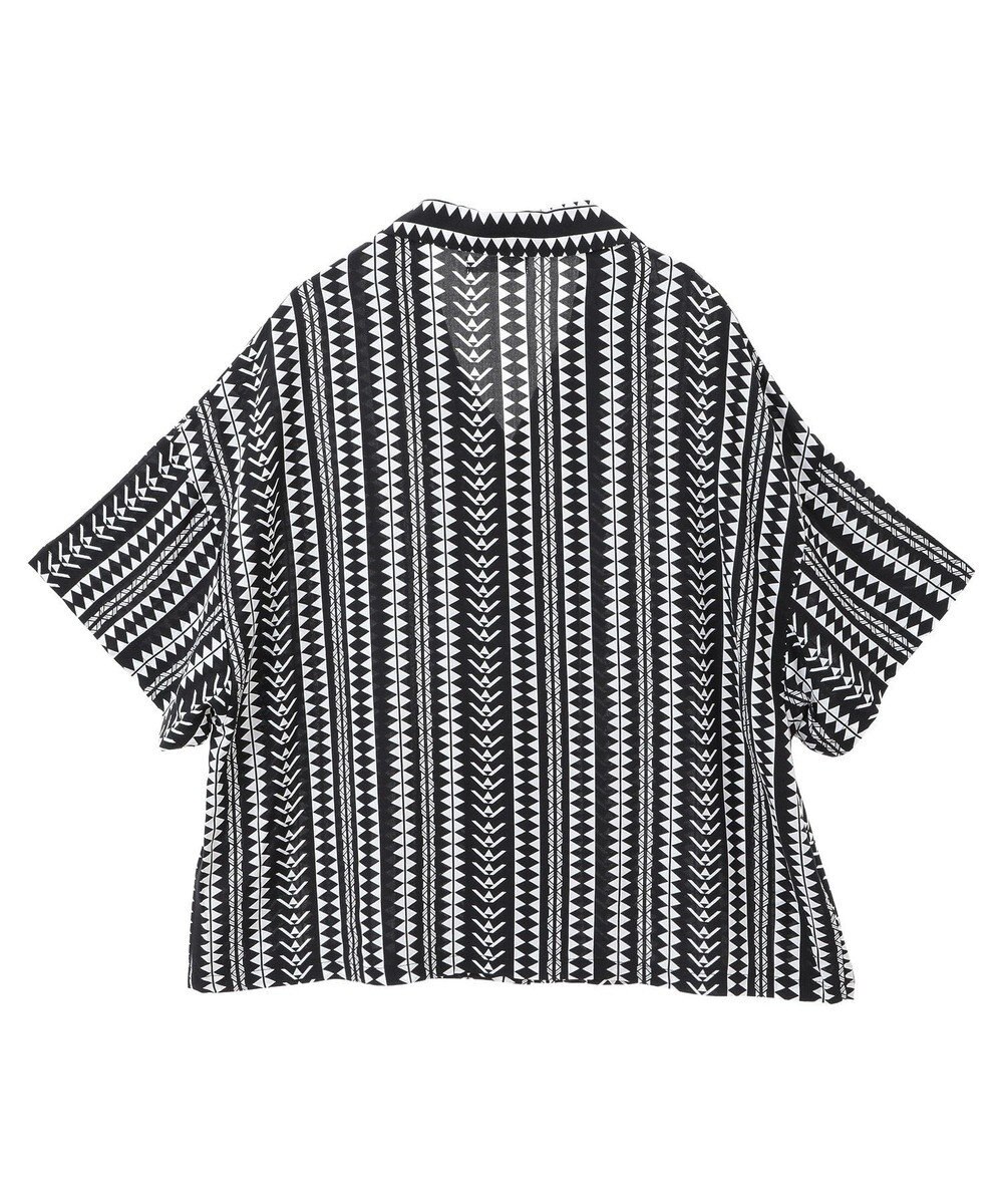 CRAFT STANDARD BOUTIQUE レーヨン総柄シャツ 