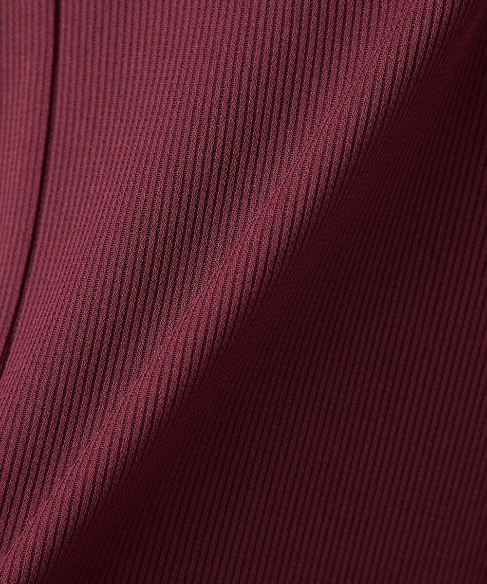 Chacott シアーリブバッククロスTシャツ 