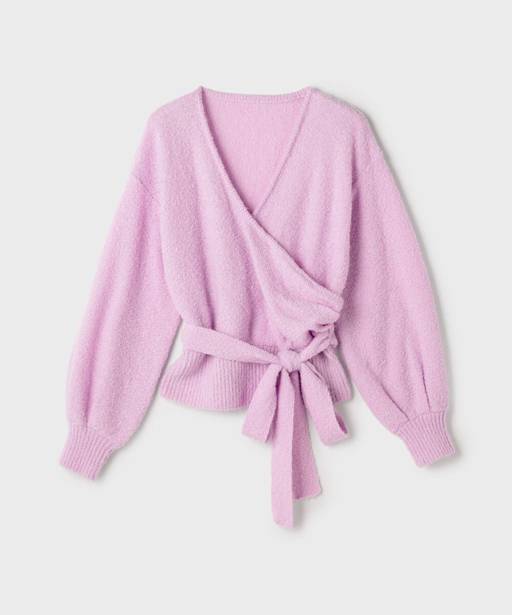 GRACE CONTINENTAL カシュクールニットトップ 