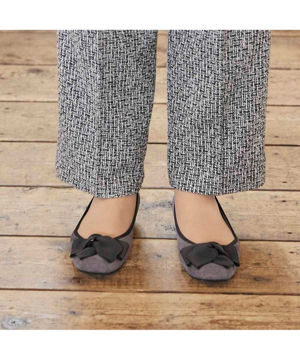 Riz raffinee <Riz raffinee>グログランリボンバレエパンプス 