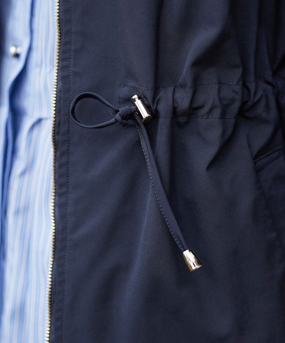 Tiaclasse 【新色追加・洗える】メモリーノーカラードロストブルゾン 