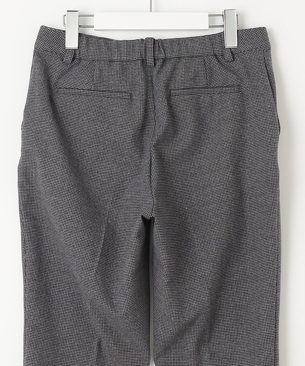 J.PRESS LADIES 【洗える】チェルビックチェック テーパード パンツ 