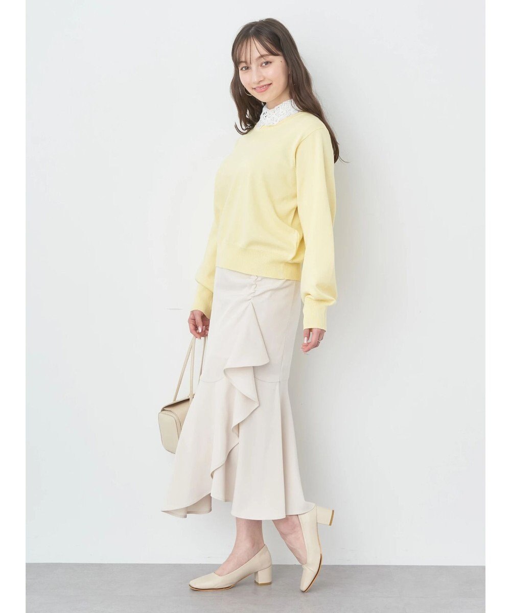 earth music&ecology 切り替えラッフルスカート 