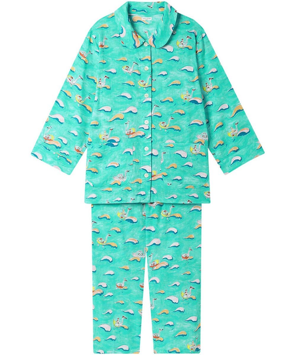 tsumori chisato SLEEP ツモリチサト パジャマ 綿100%(本体) 楊柳素材 9分袖 長袖 9分丈 レディース UDT310 /ワコール 