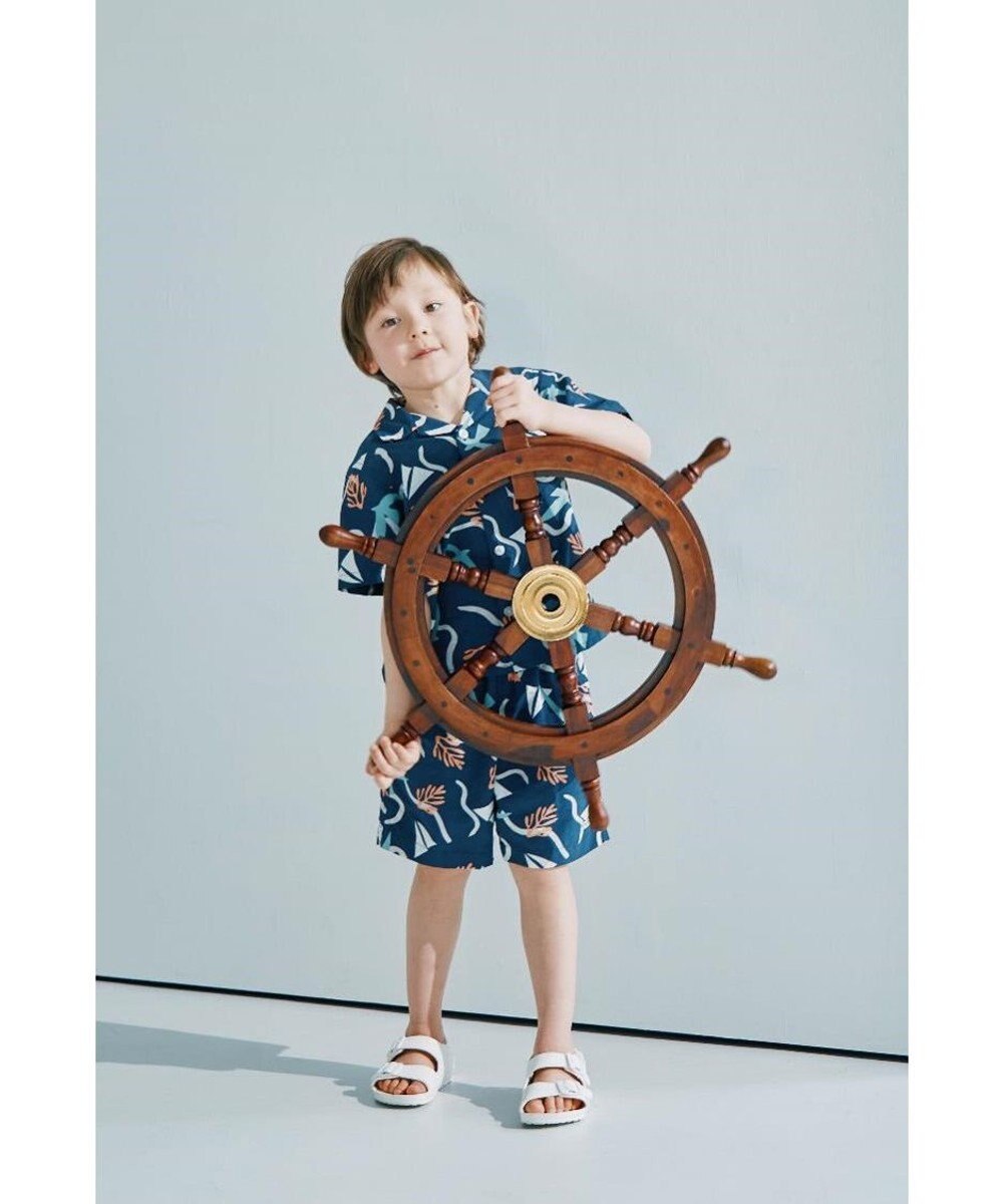 HELLY HANSEN 【キッズ・はっ水・UVカット・耐海水・耐塩素・記名ラベル付】ショートスリーブバスクシャツ 