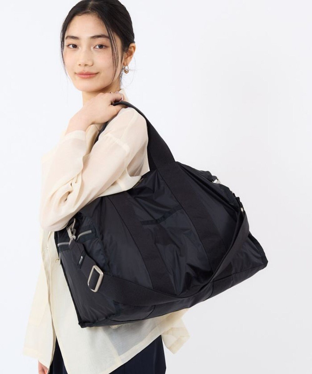 LeSportsac ESSENTIAL MEDIUM DUFFLE/ブラックC 