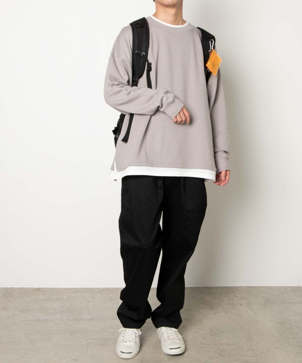 WEGO フェイクレイヤードプルオーバー 