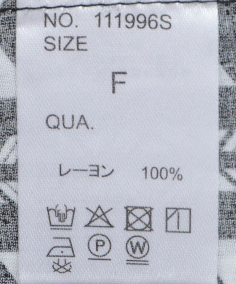 CRAFT STANDARD BOUTIQUE レーヨン総柄シャツ 