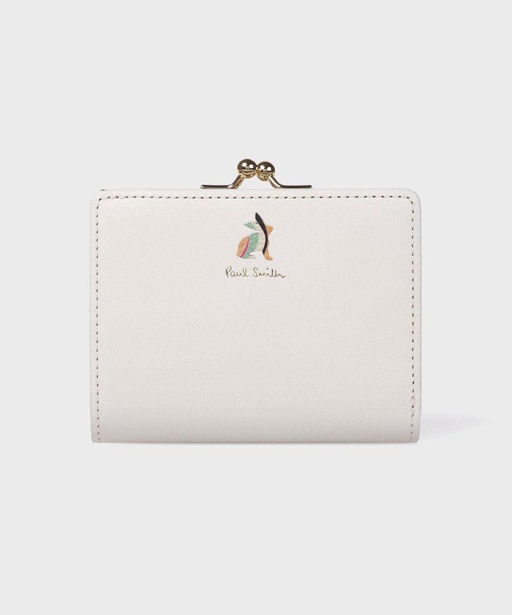 Paul Smith マーケトリースワールラビット がま口2つ折り財布 