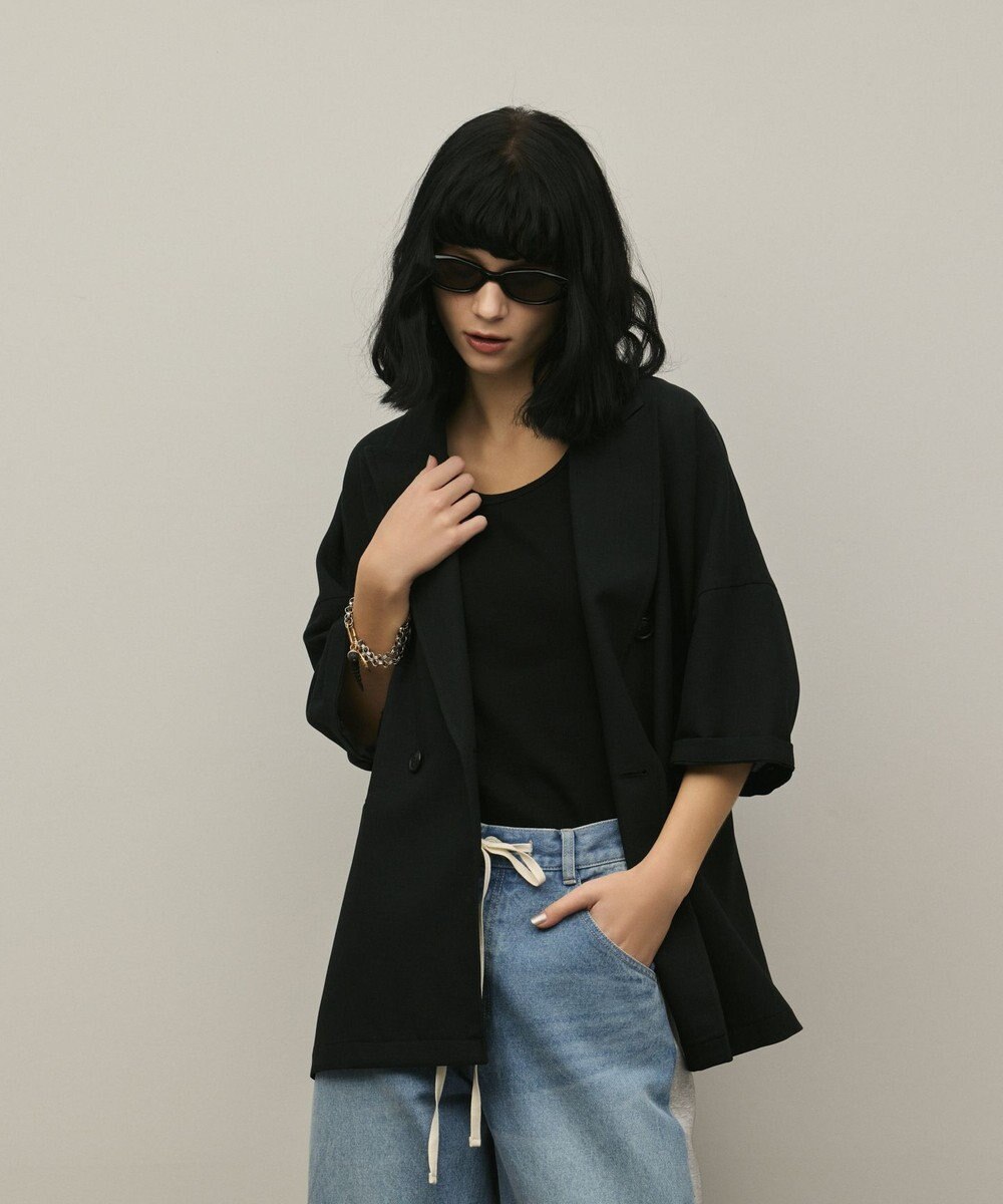 GRACE CONTINENTAL ドルマンテーラードジャケット 