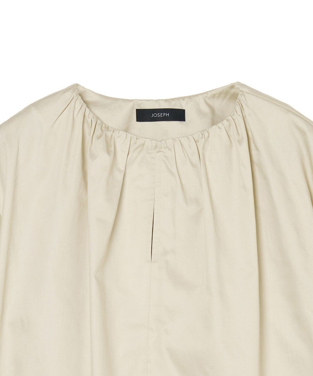 JOSEPH 【洗える】コットンサティーン　ブラウス 