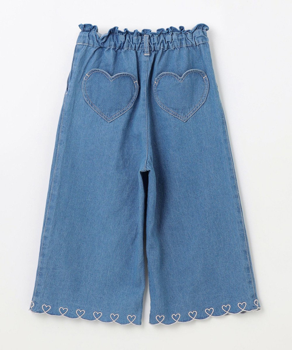 ANY KIDS デニム ガウチョ 