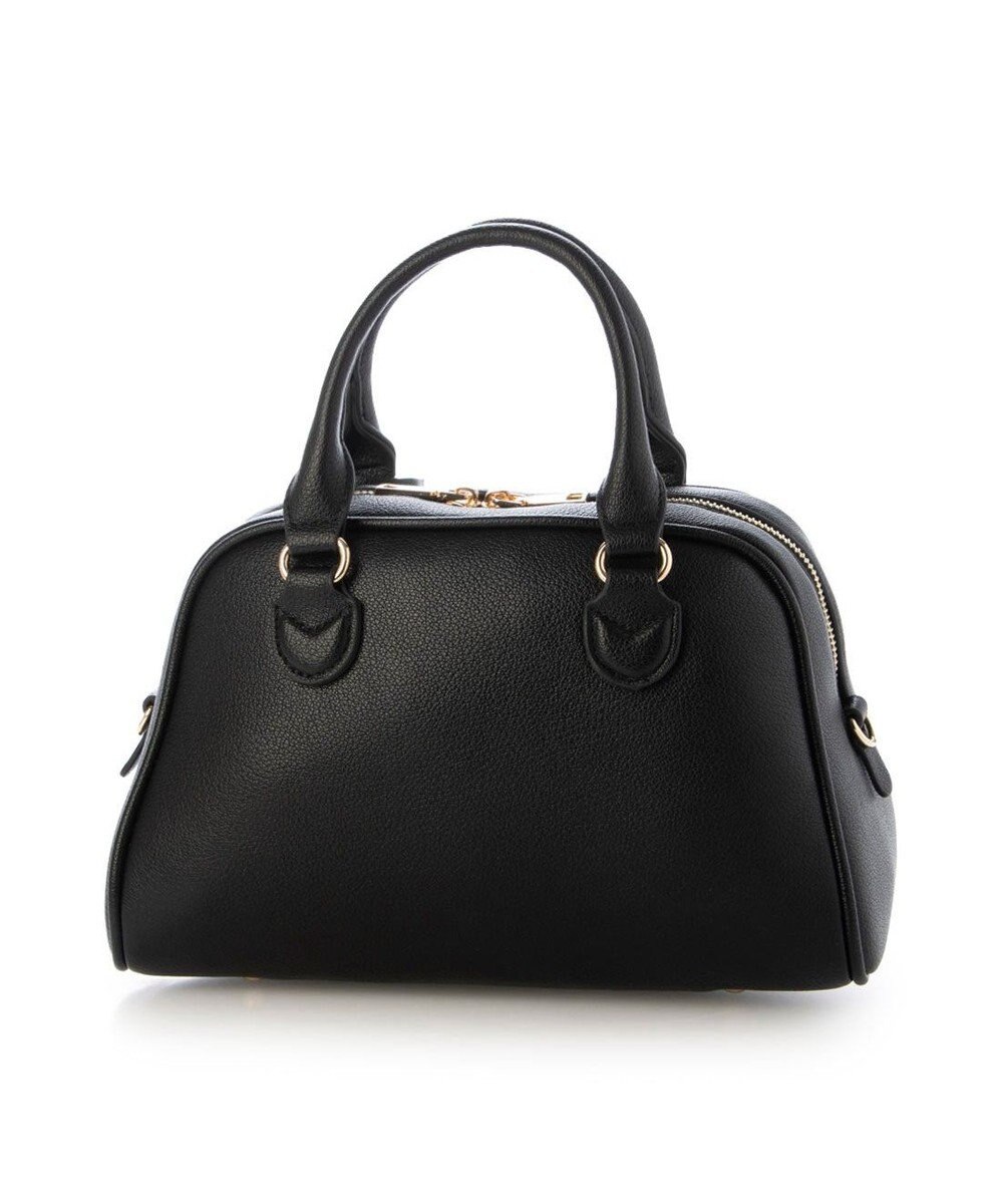 UNBILLION カシュカシュ cachechche / シボフェイクレザー2wayボストンバッグ 