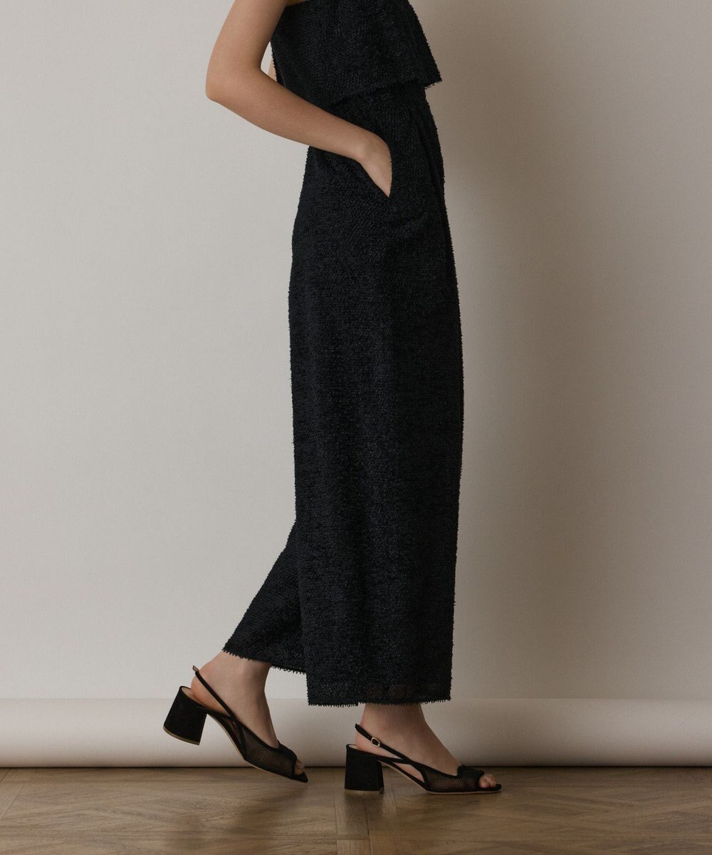 GRACE CONTINENTAL カットジャガードサロペット 