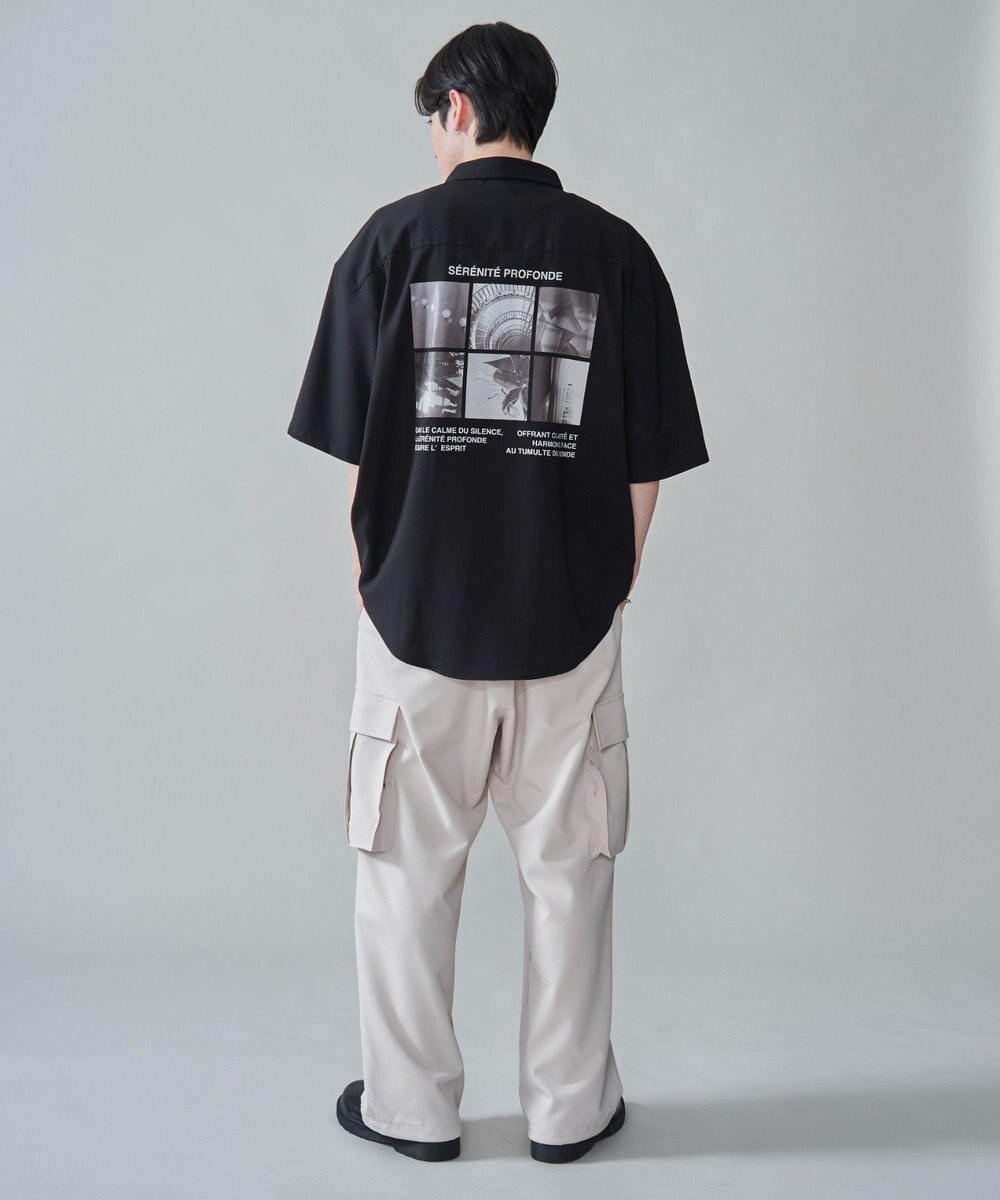 WEGO アムンゼンフォトプリントBIGシャツ（SS） 